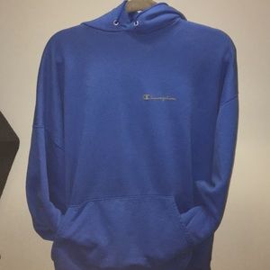 Baby blue vintage champion sweatshirt Size XXL